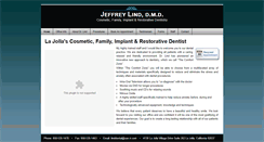 Desktop Screenshot of jeffreylinddmd.com